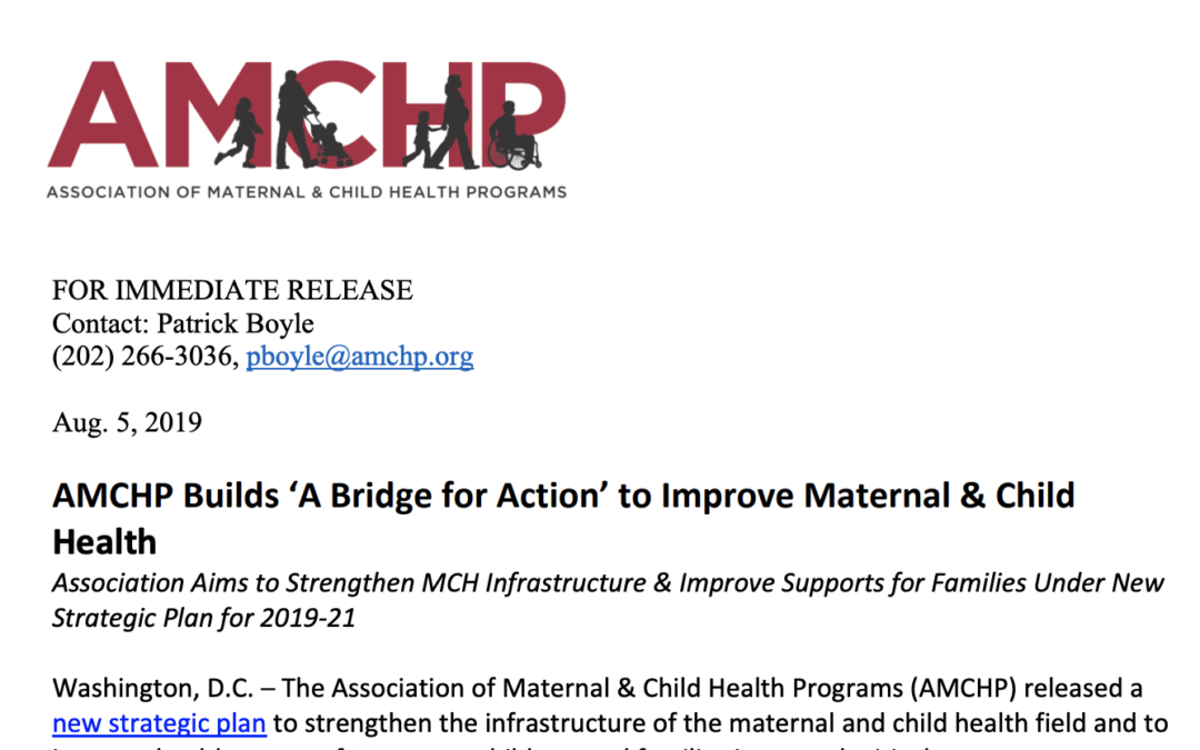 AMCHP Builds ‘A Bridge for Action’ to Improve Maternal & Child Health