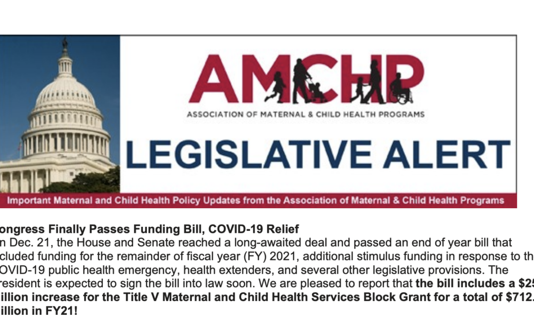 Congress Finally Passes Funding Bill, COVID-19 Relief