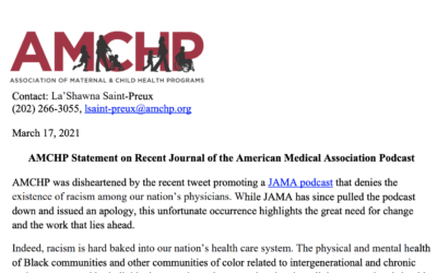 AMCHP Statement on Recent Journal of the American Medical Association Podcast