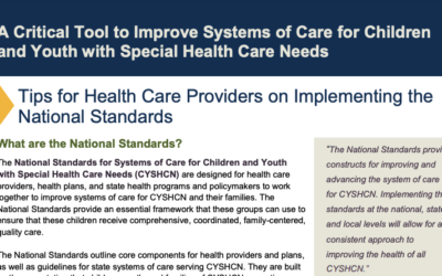 Tips for Health Care Providers on Implementing the National Standards