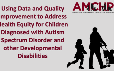 Using Data and Quality Improvement to Address Health Equity for Children with Autism Spectrum Disorder and other Developmental Disabilities
