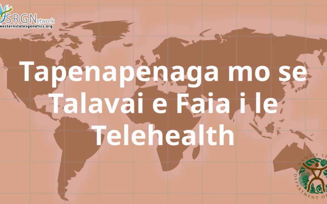 Tapenapenaga mo se Talavai e Faia i le Telehealth