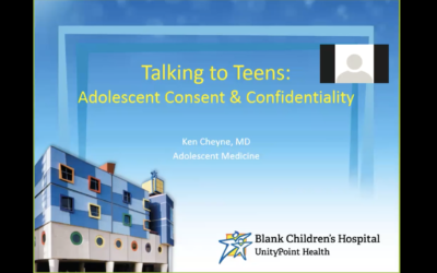 Webinar on Consent and Confidentiality