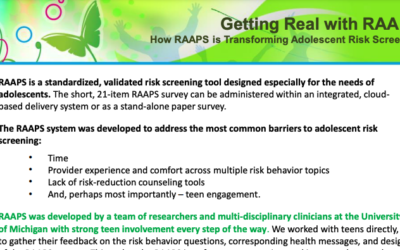 RAAPS Risk Screening Assessment