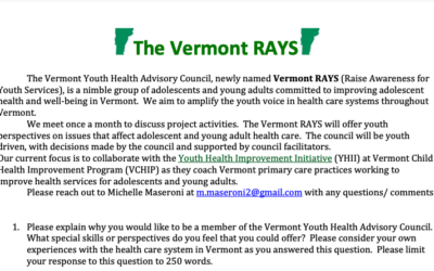 Vermont Rays application