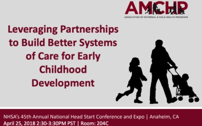 Leveraging Partnerships to Build Better Systems of Care for Early Childhood Development