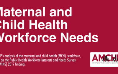 Maternal and Child Health Workforce Needs