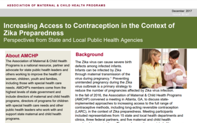 Increasing Access to Contraception in the Context of Zika Preparedness