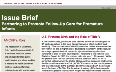 Partnering to Promote Follow-Up Care for Premature Infants
