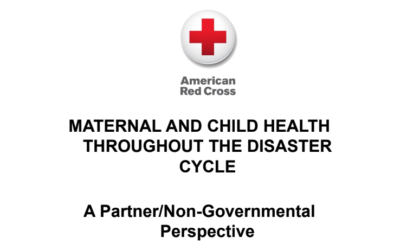 MCH Throughout the Disaster Cycle