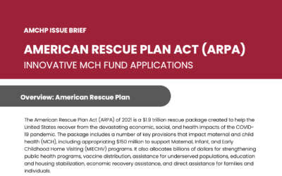 American Rescue Plan Act (ARPA) Innovative MCH Fund Applications