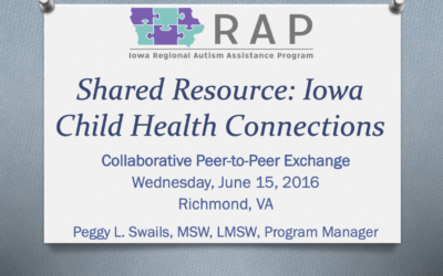 Shared Resource: Iowa Child Health Connections