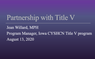 Partnership with Title V