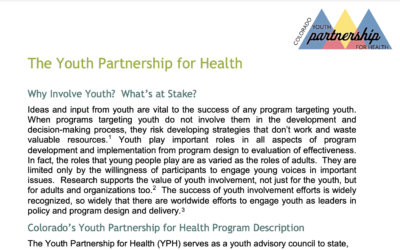 Fact Sheet: The Youth Partnership for Health