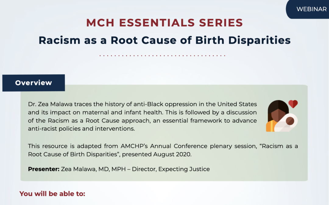 Racism as a Root Cause of Birth Disparities