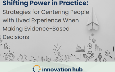 Shifting Power in Practice: Strategies for Centering People with Lived Experience When Making Evidence-Based Decisions