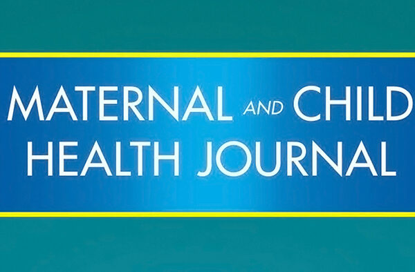 Maternal and Child Health Journal Cover