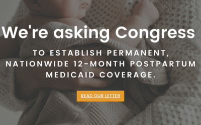 AMCHP Leads 109 National Organizations in Supporting Permanent, Nationwide 12-Month Postpartum Medicaid Coverage in Year-End Legislation
