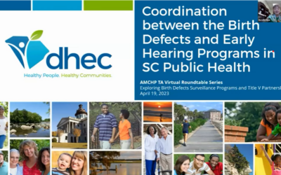 AMCHP TA Roundtable Series: Exploring Birth Defects Surveillance Programs and Title V Partnerships