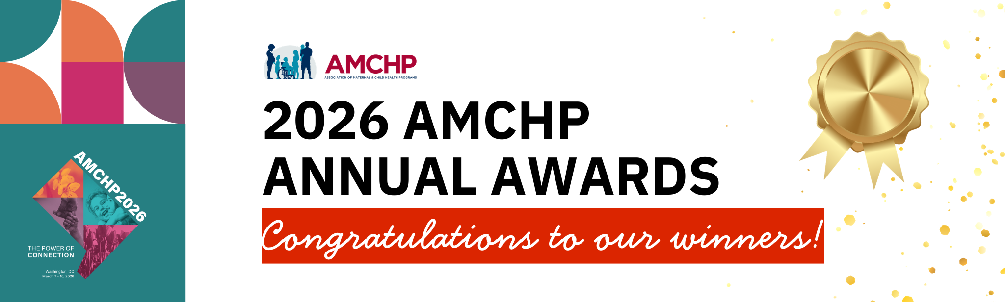 AMCHP Annual Awards Banner