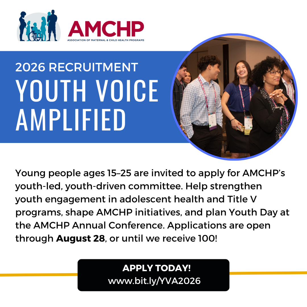 Graphic recruiting Youth Voice Amplified Committee members: bit.ly/YVA2026